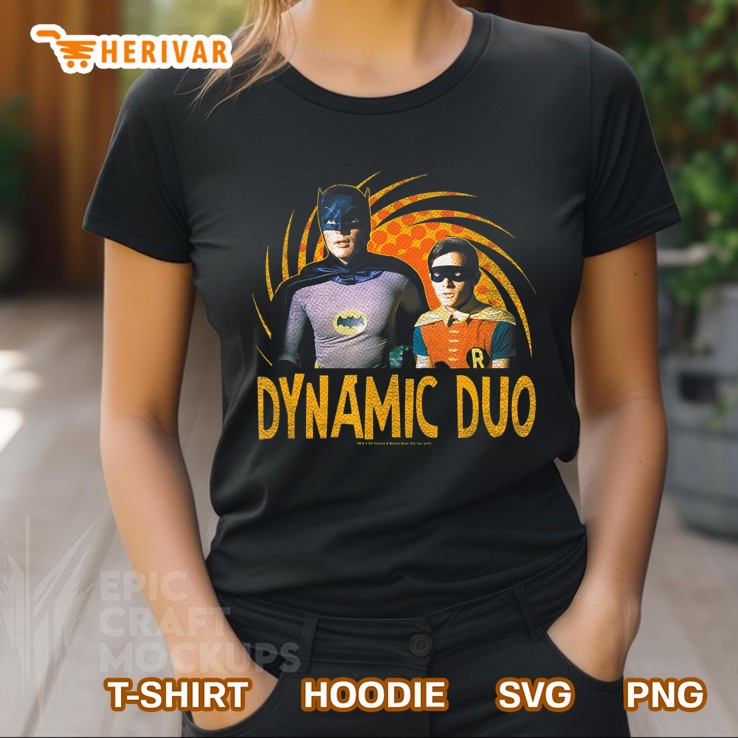 Batman Classic Tv Series Dynamic Duo Hoodie