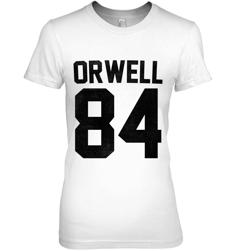 Orwell 84 Jersey - Black Ladies Tee