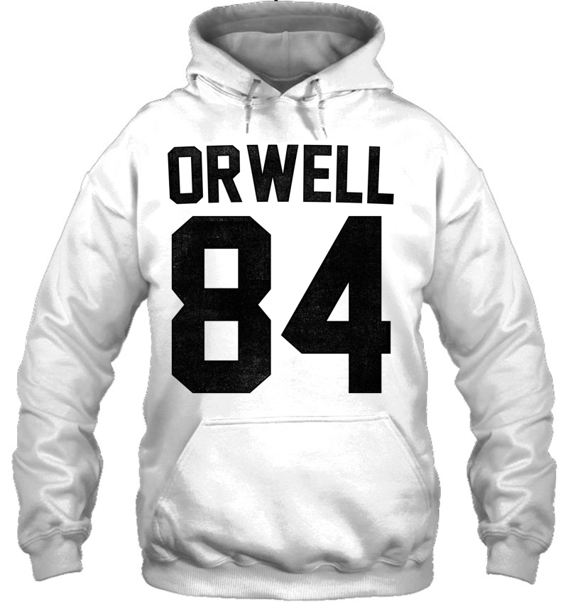 Orwell 84 Jersey - Black Hoodie