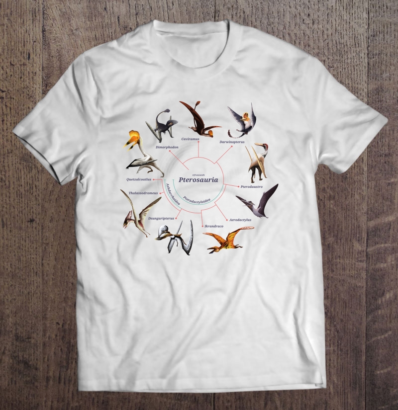 Pterosauria The Cladogram Classic Shirt