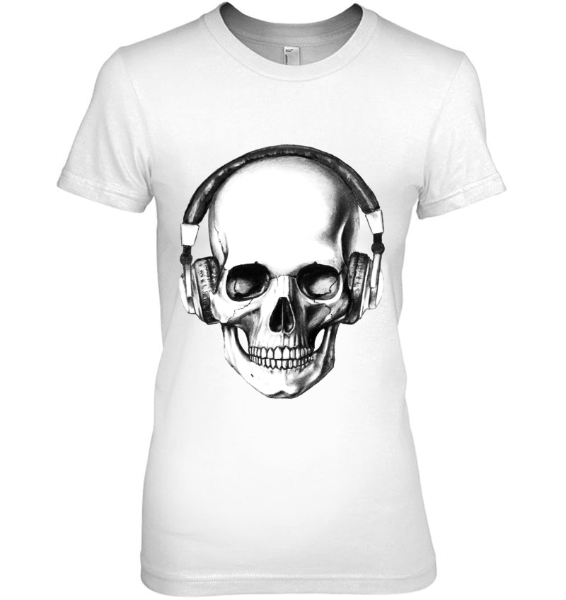 Skull Headphones Hoodie