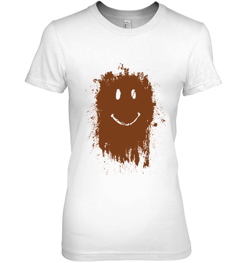 Smiley Mud Face Hoodie