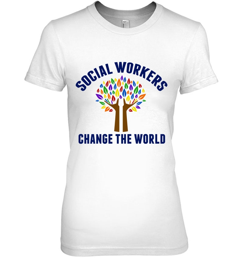 Social Work Inspirational Quote Classic Ladies Tee