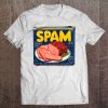 Spam Pattern - White Classic Tee