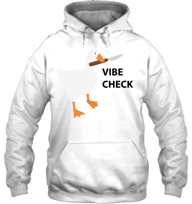 The Goose Demands A Vibe Check Classic Hoodie