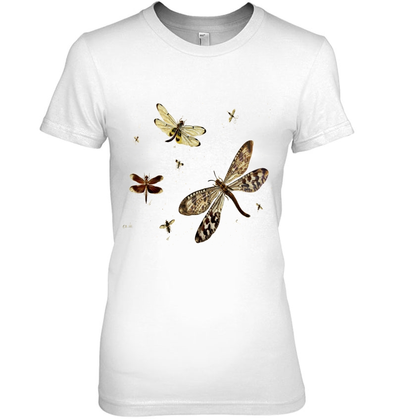 Vintage Dragonflies Dragonfly Gifts Trending Dragonflies Classic Ladies Tee