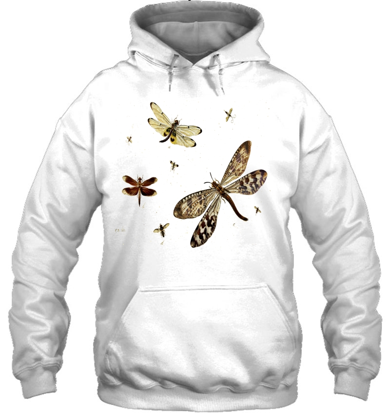 Vintage Dragonflies Dragonfly Gifts Trending Dragonflies Classic Hoodie
