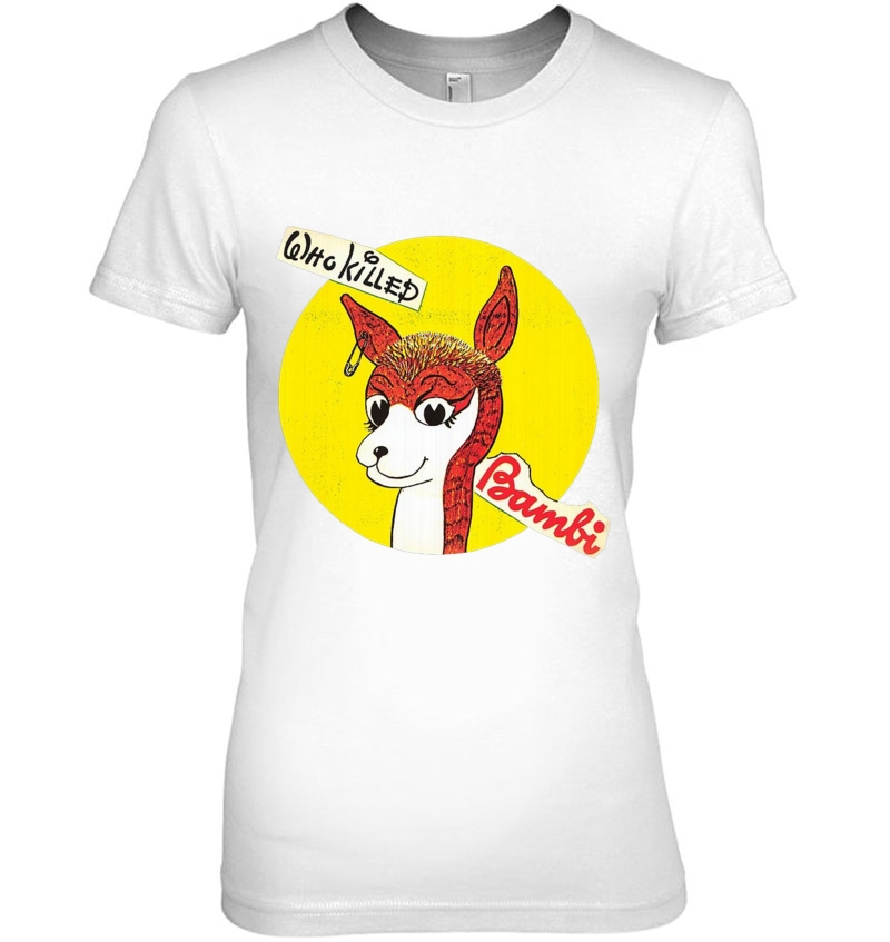 Who Killed Bambi 1 Ver2 Ladies Tee