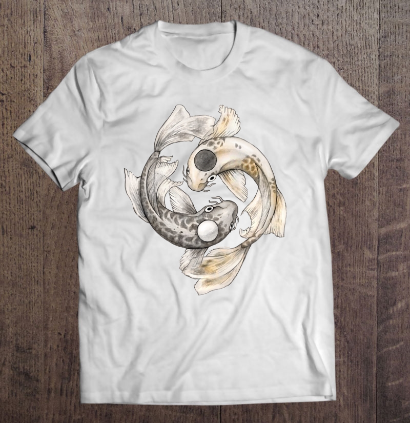 Ying And Yang Koi Shirt