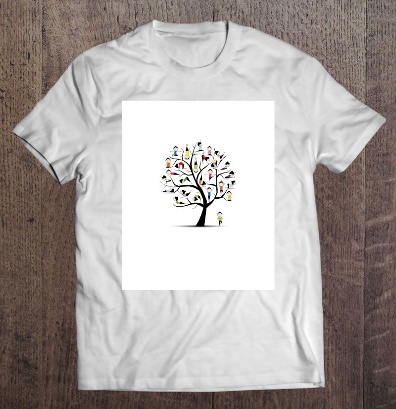 Yoga Practice, Tree Concept Graphic Shirt