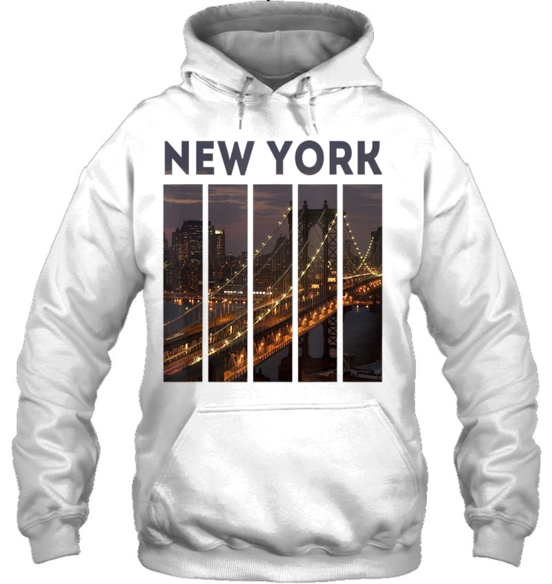 New York City North America Brooklyn Bridge Souvenirs Hoodie