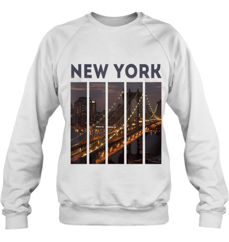 New York City North America Brooklyn Bridge Souvenirs Sweatshirt