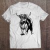 Scottish Highland Cattle Cow Breeders Gift Farmer Farm Tee