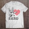 Sign Language Gift , Says I Love To Read; Love Sign Tee