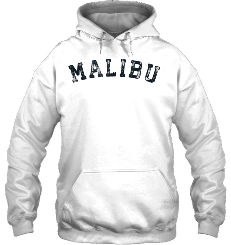 Vintage Malibu Scrum Old Retro Sports Gift Tee 70S Hoodie