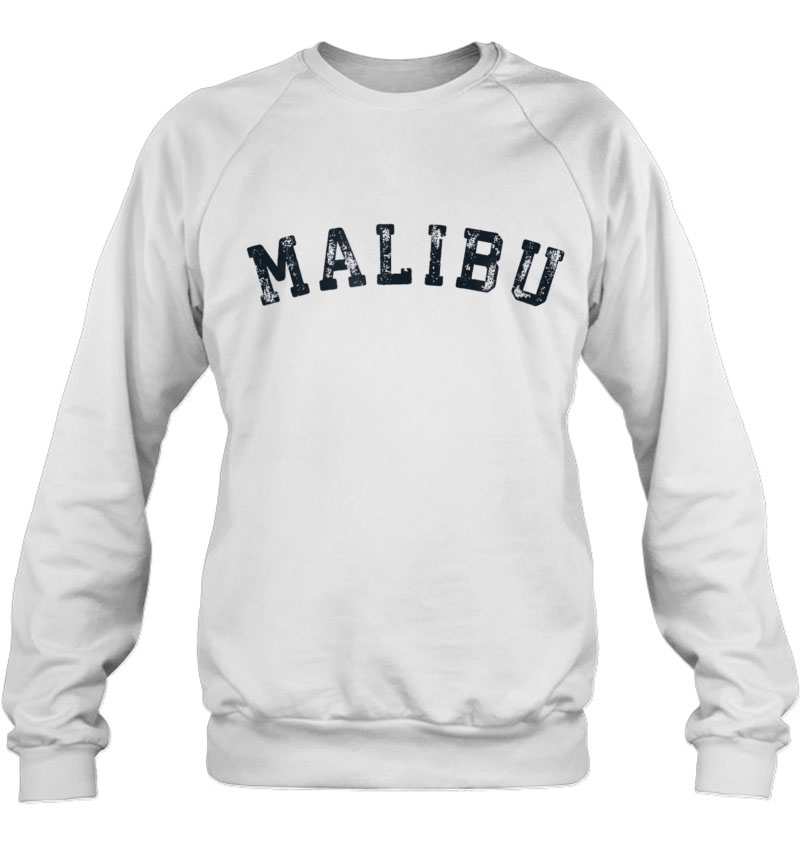 Vintage Malibu Scrum Old Retro Sports Gift Tee 70S Sweatshirt