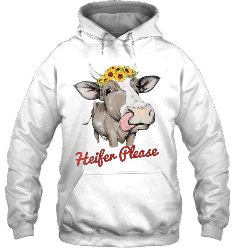 Womens Funny Heifer Please Farm Life Cow Bandanna Sunflower Gifts Mugs