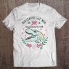 Womens Jurassic Park Dinos Eat Man Women Inherit The Earth Tee