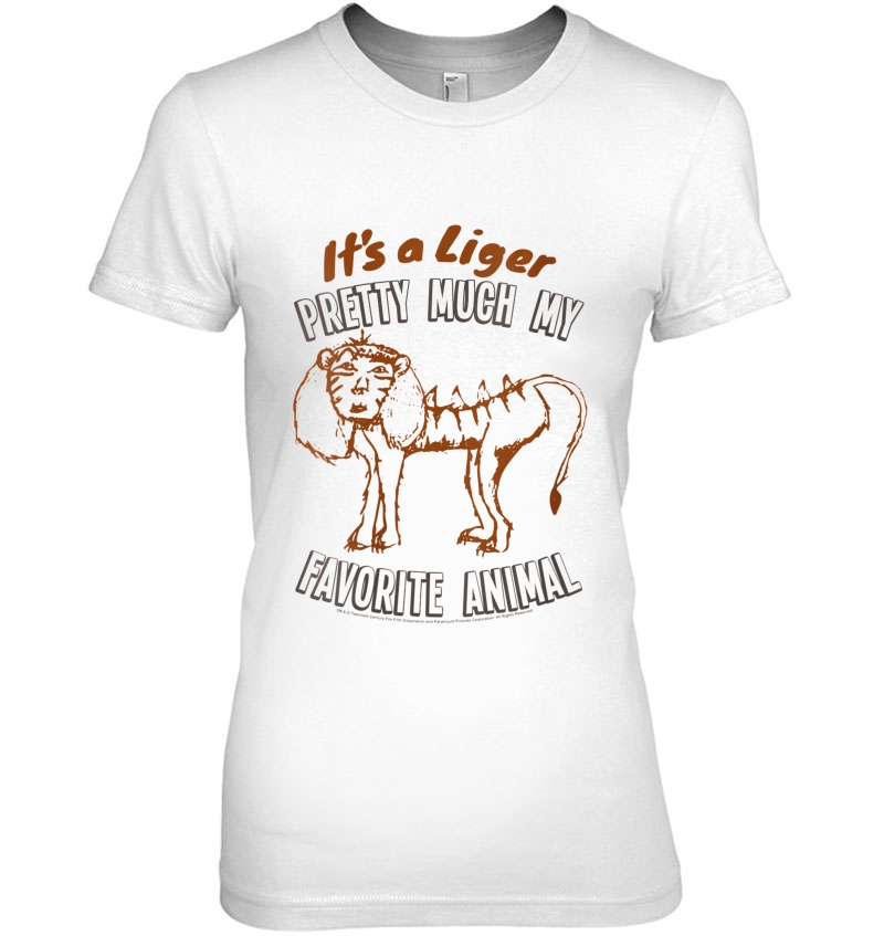 Womens Napoleon Dynamite It's A Liger My Favorite Animal Hoodie