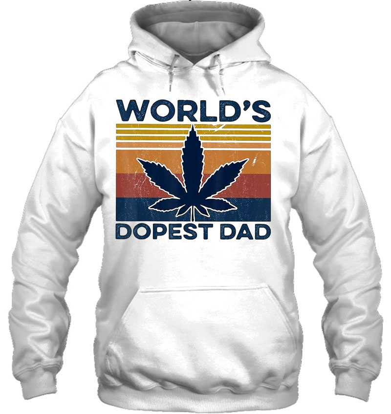 World's Dopest Dad Weed Vintage Mugs