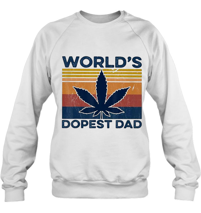 World's Dopest Dad Weed Vintage Mugs