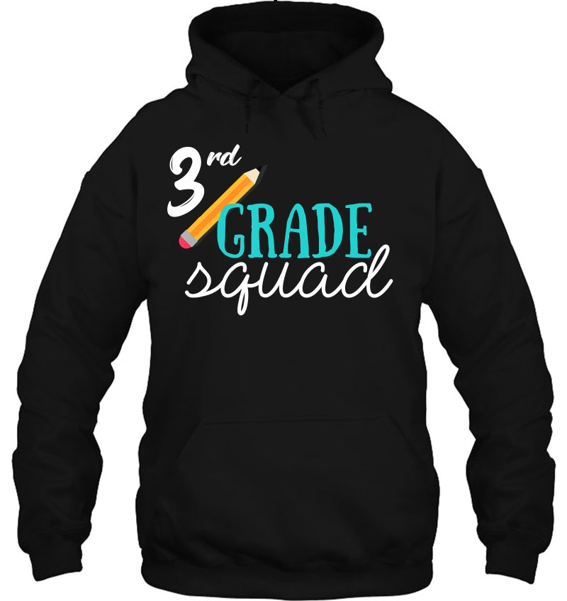 Team 3Rd Third Grade Shirt Teacher Back To School Gift Hoodie