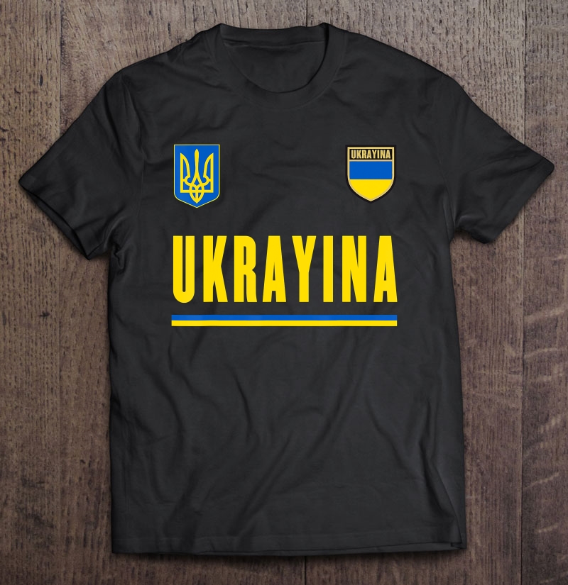 Ukraine, Ukrayina Soccer - Ukrainian Football Jersey Shirt