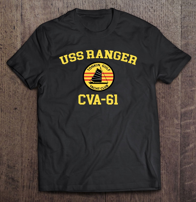 Uss Ranger Cva-61 Tonkin Gulf Yacht Club Shirt