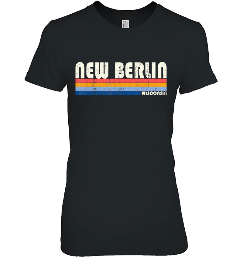 Vintage 70S 80S Style New Berlin Wi Ladies Tee