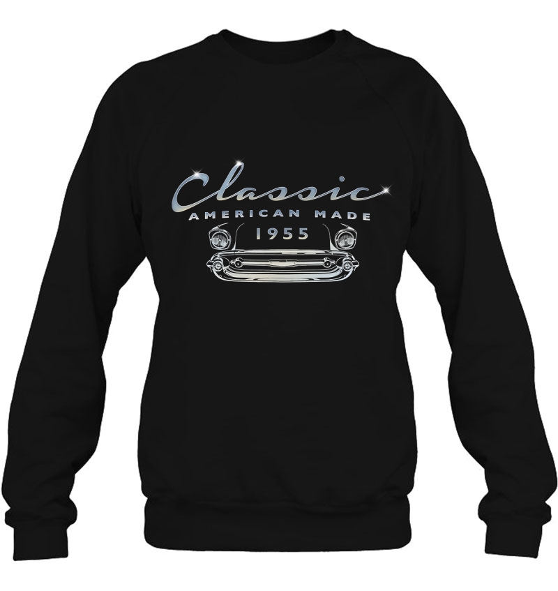 Vintage Car 1955 Classic 65Th Birthday Antique Auto D2 Ver2 Sweatshirt