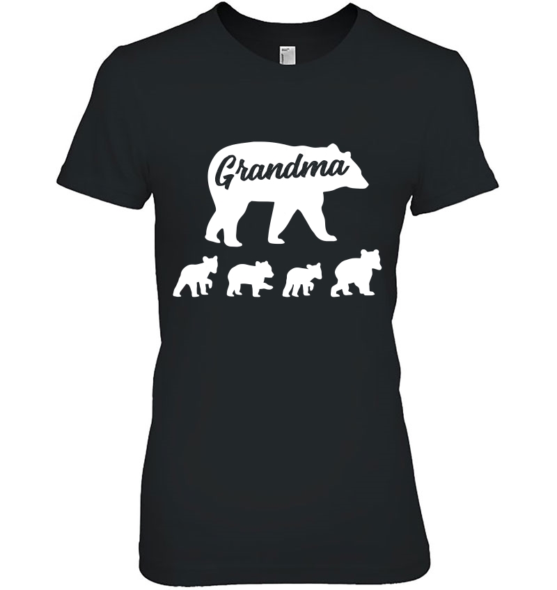 Vintage Grandma Bear 4 Cubs Mother