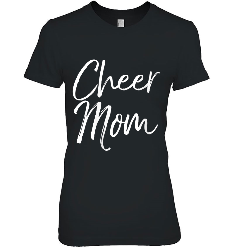 Womens Cute Matching Family Cheerleader Mother Gift Cheer Mom Hoodie