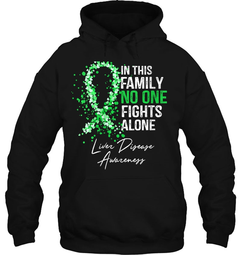 Womens In This Family No One Fights Alone Liver Disease Awareness Mugs