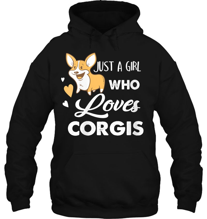 Womens Just A Girl Who Loves Corgis Design Gift Corgi Mugs