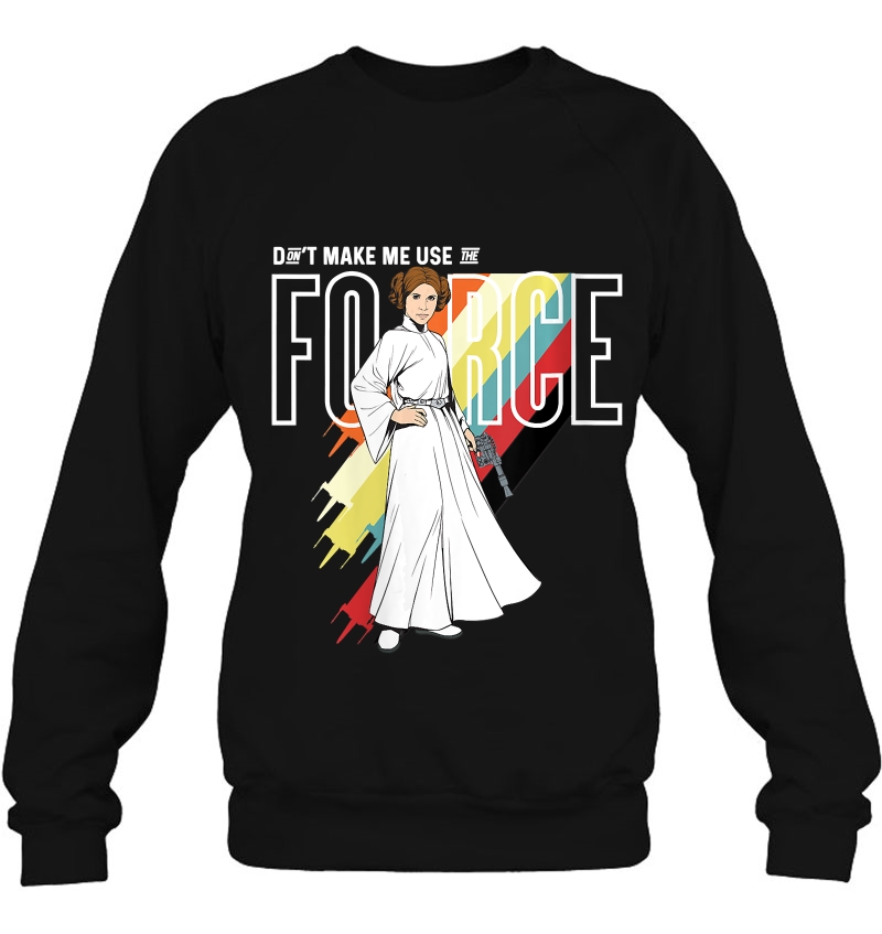 Womens Star Wars Princess Leia Don't Make Me Use The Force Mugs