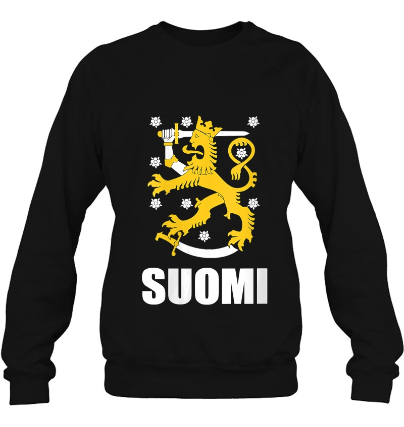 Womens Suomi Finland Pride Shirt Finnish Coat Of Arms Souvenir Mugs