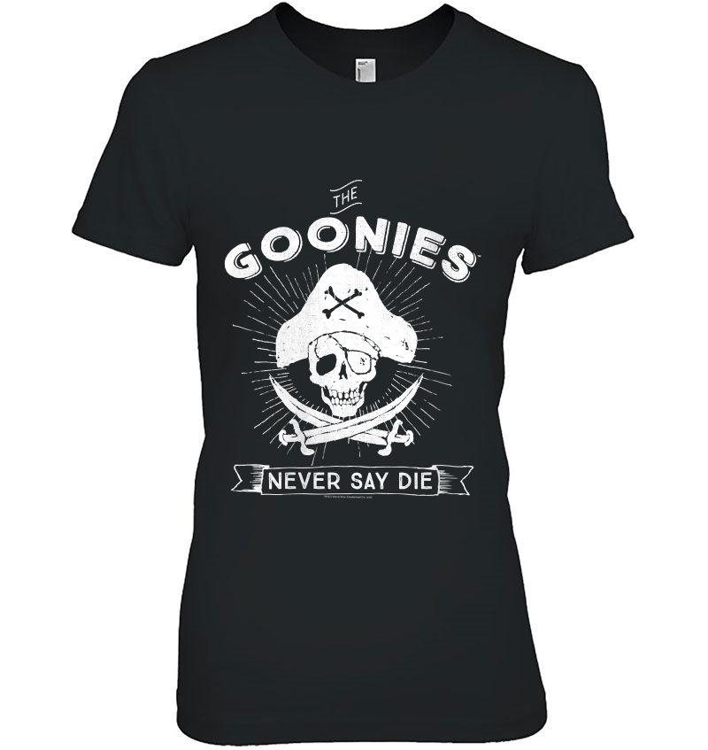 Womens The Goonies Never Say Die Hoodie