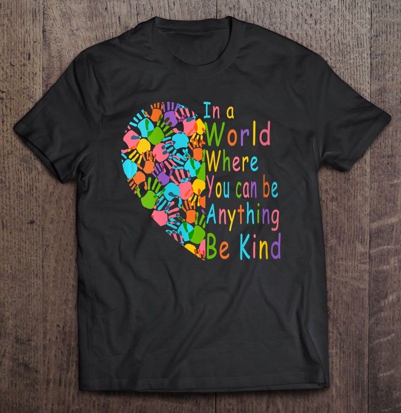 Womens You Can Be Anything Be Kind Choose Kindness Giftteetshirt Shirt