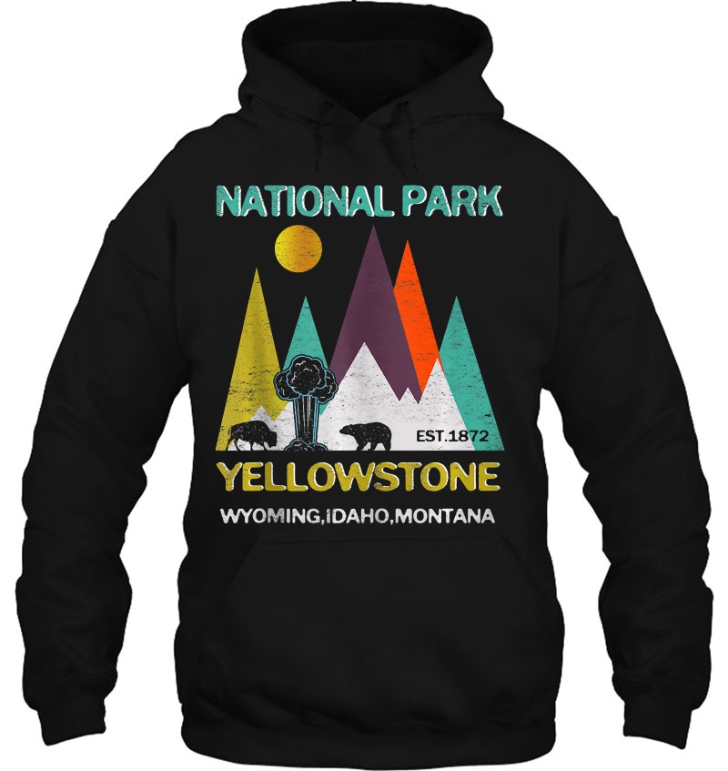 Yellowstone Wyoming Us National Park Camping Hiking Mugs