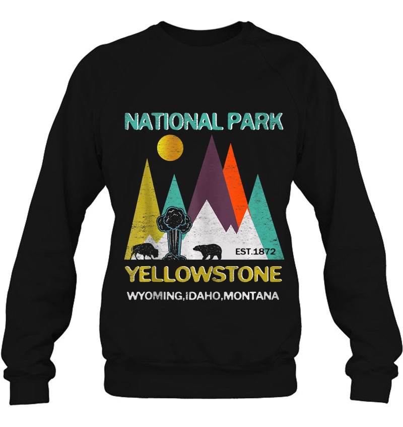 Yellowstone Wyoming Us National Park Camping Hiking Mugs