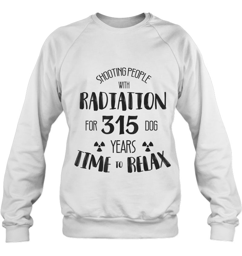 45 Years Radiology Retirement, Retired X-Ray Radiologist Sweatshirt