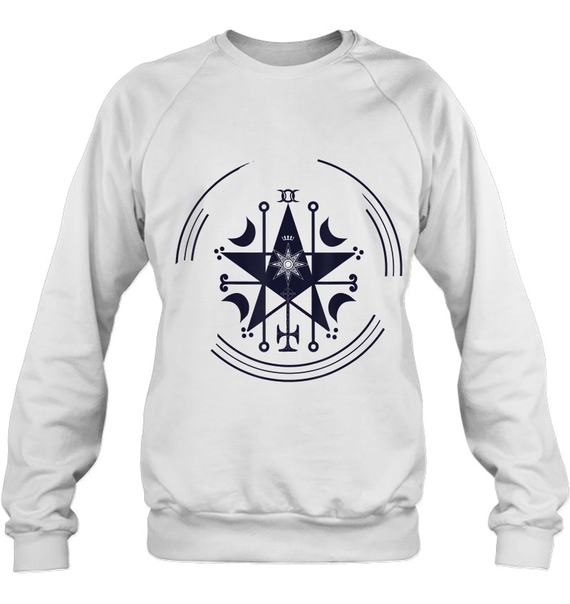 Astaroth Sigil Occult Ritual Magic Pentagram Sweatshirt