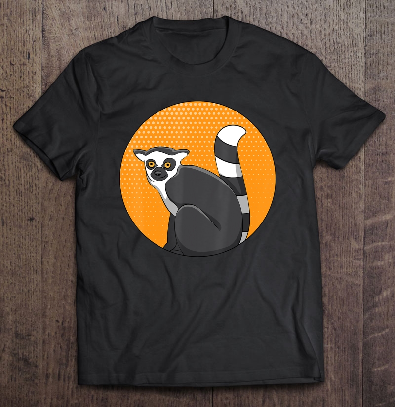 Lemur Monkey Shirt Funny Cute Sifakas Madagascar Love Tee Shirt