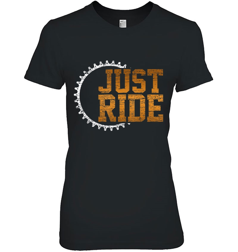 Mountain Bike Shirt - Just Ride Mtb Downhill Biking Tshirt Hoodie