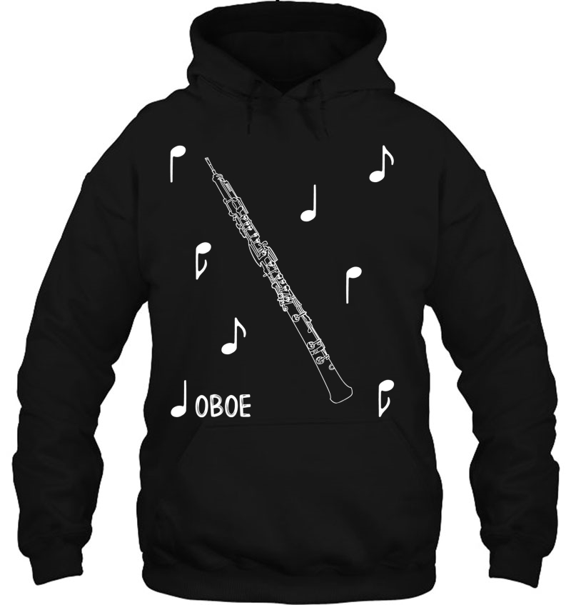 Music Notes Oboe Hoodie