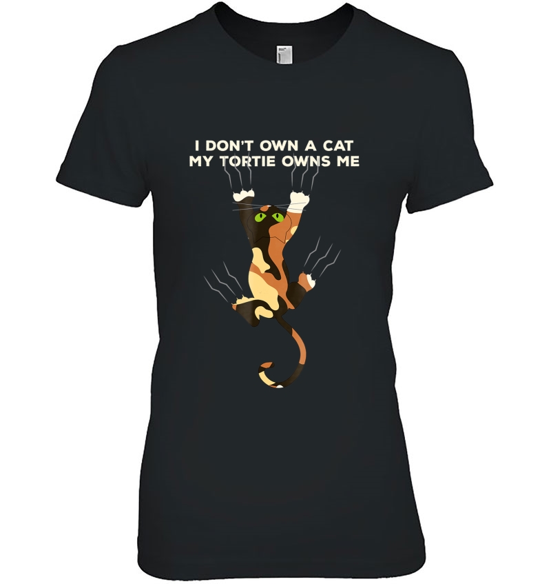 My Tortie Owns Me - Tortie Cat Lover Hoodie