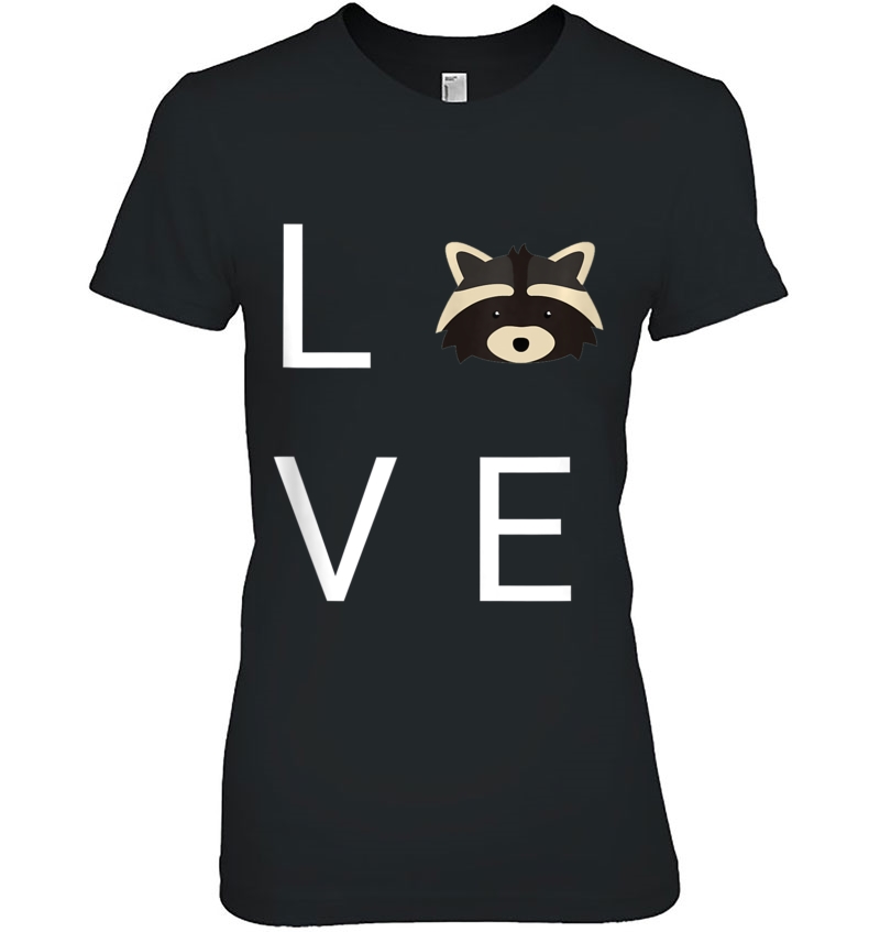 Raccoon Love - Trash Panda Gift Design Tank Top Hoodie