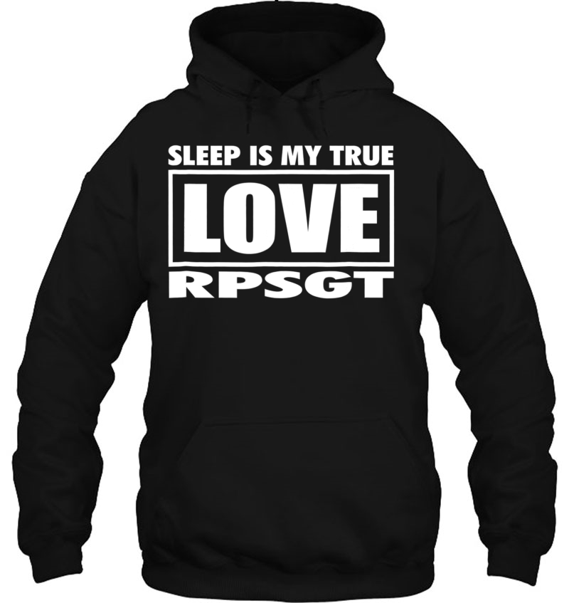 Respiratory Therapy Therapist Love Sleep Tech Rpsg Hoodie