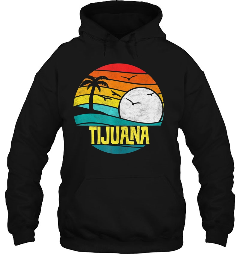 Retro Tijuana Sun & Surf 80S Graphic Tank Top Mugs