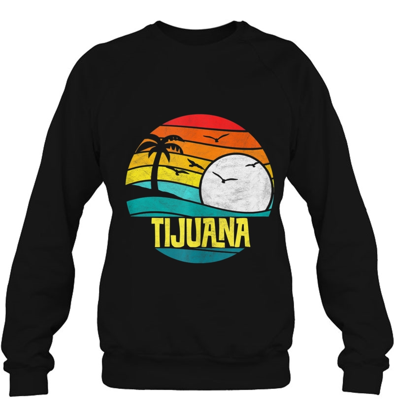 Retro Tijuana Sun & Surf 80S Graphic Tank Top Mugs